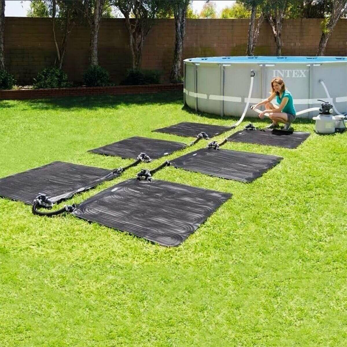 Солнечный водонагреватель для бассейна 120х120 см Intex, Solar Mat