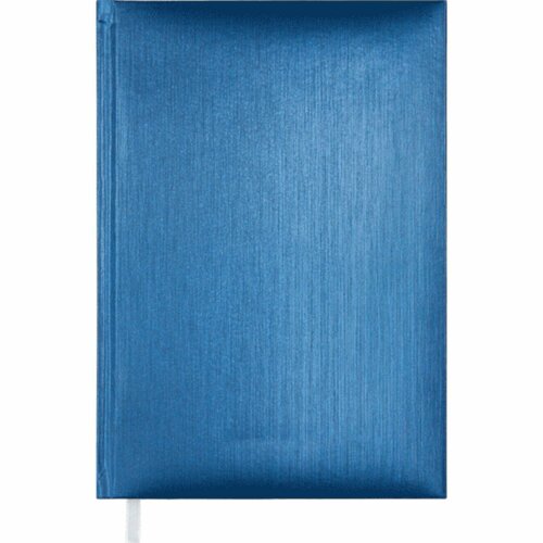 Ежедневник недатированный А5, 160 листов Regent, твёрдая обложка с поролоном, бумвинил, тиснение, блок 70г/м2, синий