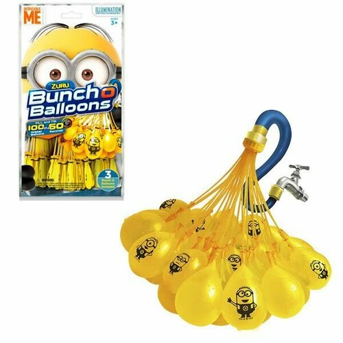 Bunch O Balloons (Банч О Балунс) Стартовый набор Миньоны: 100 шаров