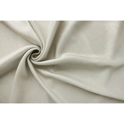 Ткань серебристо-бежевый трикотаж с напылением