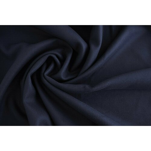 Ткань пальтовая шерсть с кашемиром темно-синего цвета ткань пальтовая шерсть цвета румян