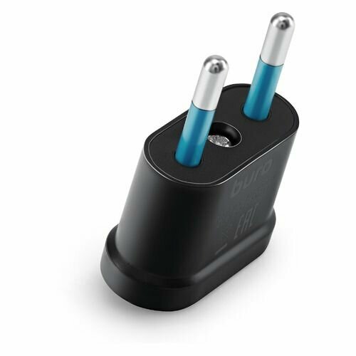 Адаптер-переходник Buro BU-PA02-B черный 507₽