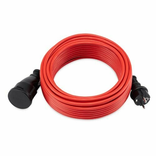Удлинитель силовой StarWind ST-PS120R розеток 1шт 3x10 кв мм 20м ПВС без катушки красный 1734₽