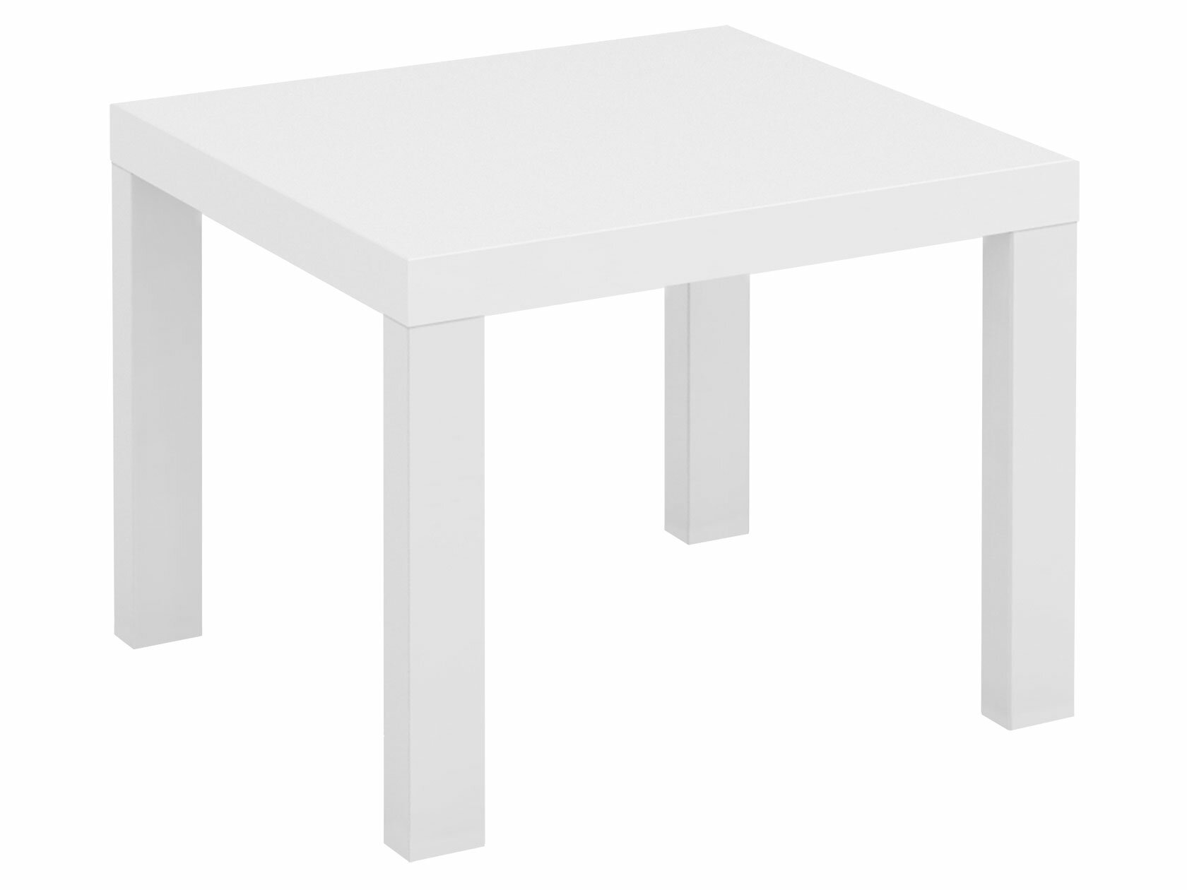 фото Журнальный столик RIDDLE Лаки Белый