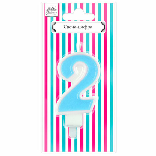 Свеча для торта Цифра 