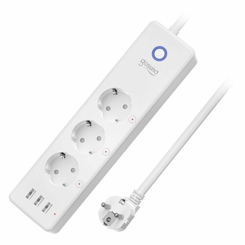 умная розетка xiaomi gosund smart wall socket white cp2 Умная розетка Gosund P1