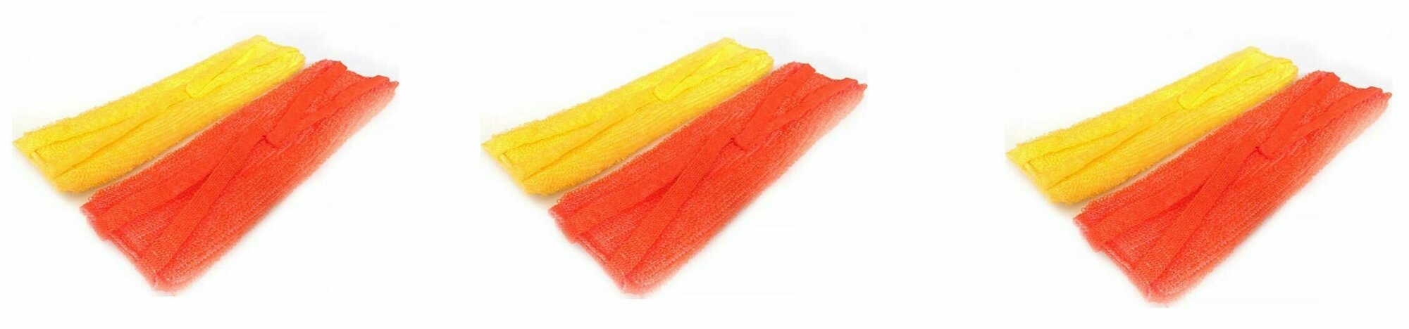 Чистон  ру Мочалка  Здоровый румянец  с поролоном  420х120 мм   3 шт