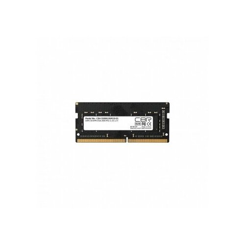 CBR Модуль памяти CBR DDR4 SODIMM 8GB CD4-SS08G26M19-01 PC4-21300 2666MHz CL19 292000₽