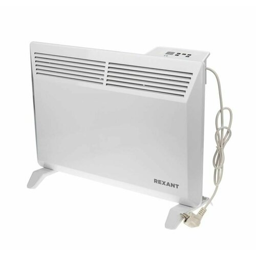 Конвектор электрический 2кВт с электронным термостатом Х-образ нагревательный элемент ножкикрепление на стену Rexant 60-0082 1306700₽