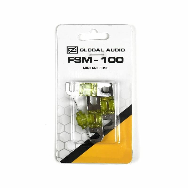 Предохранитель Global Audio FSM-100, 100A (4 шт упаковке)