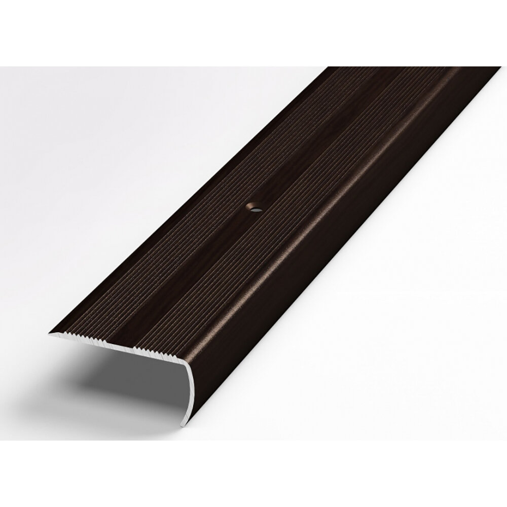 фото Угловой алюминиевый декоративный порог Лука УТ000006654