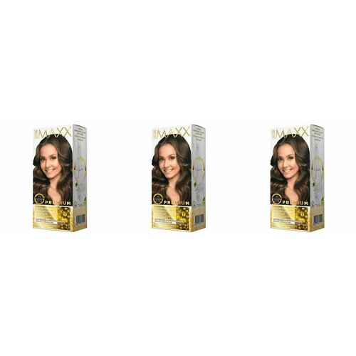 MAXX DELUXE PREMIUM HAIR DYE KIT Набор для окрашивания волос71 Пепельно-русый3 шт 1100₽