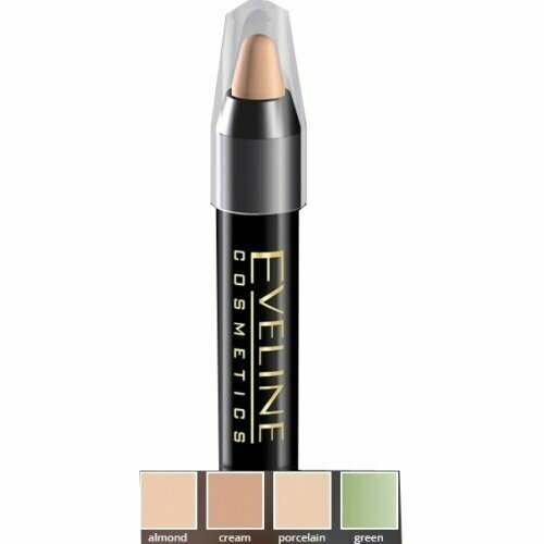 корректирующий карандаш eveline cosmetics 4 green art professional make up Корректирующий карандаш, Eveline Cosmetics, 2-almond art. professional make-up