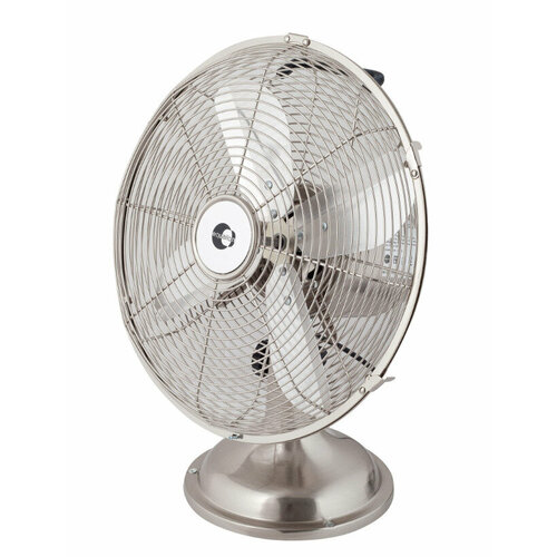 Вентилятор настольный Equation Mini Cooma 40 Вт D30 см цвет нержавеющая сталь 538400₽