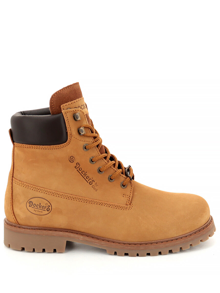 фото Ботинки Dockers (кэмел) мужские зимние, размер 42, цвет желтый, артикул 8981
