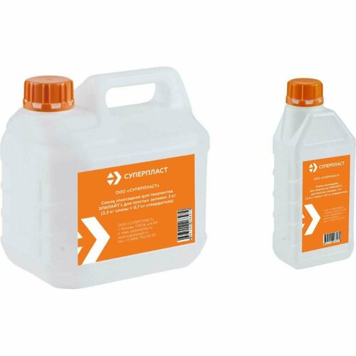 Эпоксидная смола для творчества для толстых заливок Суперпласт Эпилайт L