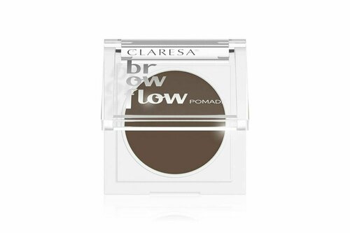 CLARESA Помада для бровей Brow Flow, 02 medium brown, 3,5 мл