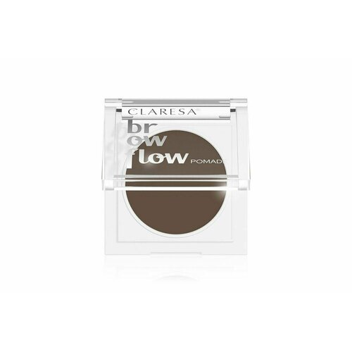 CLARESA Помада для бровей Brow Flow, 02 medium brown, 3,5 мл