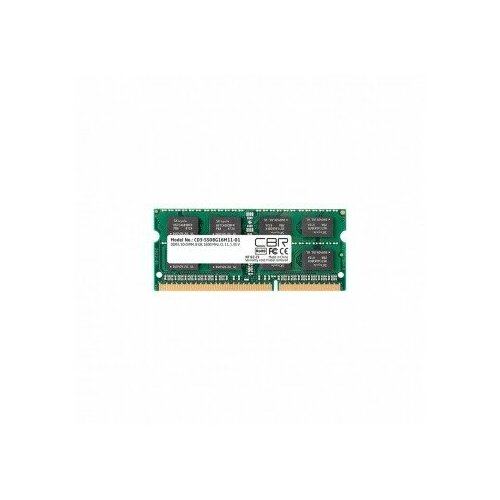 CBR Модуль памяти CBR DDR3 SODIMM 8GB CD3-SS08G16M11-01 PC3-12800 1600MHz CL11 278000₽