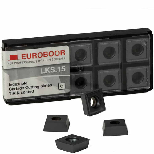 Комплект сменных режущих пластин для фаскоснимателей B60 и B60S EUROBOOR LKS.15