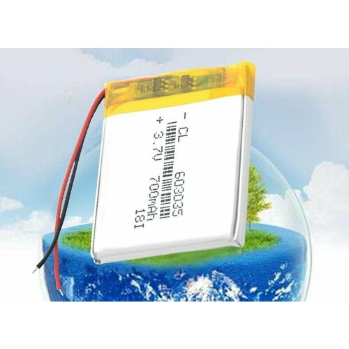 Аккумулятор Li-Pol 603035 (батарея) 6*30*35мм 2pin 3.7V/700mAh