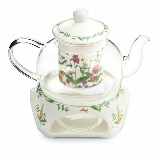 Чайник заварочный English Garden на подставке 1357₽