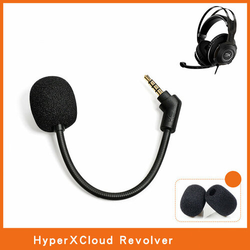 Микрофон MyPads встраиваемый для игровых наушников HyperX Cloud Revolve