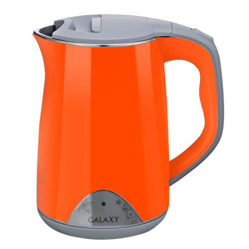 Чайник электрический 17Л 2000ВТ диск двойн стенка нержпластик оранж GALAXY 421800₽