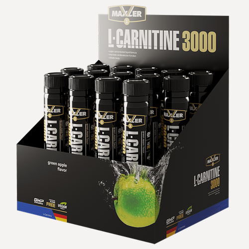 Изображение товара Maxler L-Carnitine 3000 Comfortable Shape, 14 шт. по 25 мл (Абрикос-манго)