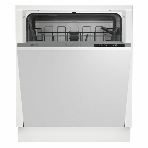 фото Встраиваемая посудомоечная машина Indesit DI 3C49 B, полноразмерная, ширина 59.8см, полновстраиваемая, загрузка 13 комплектов