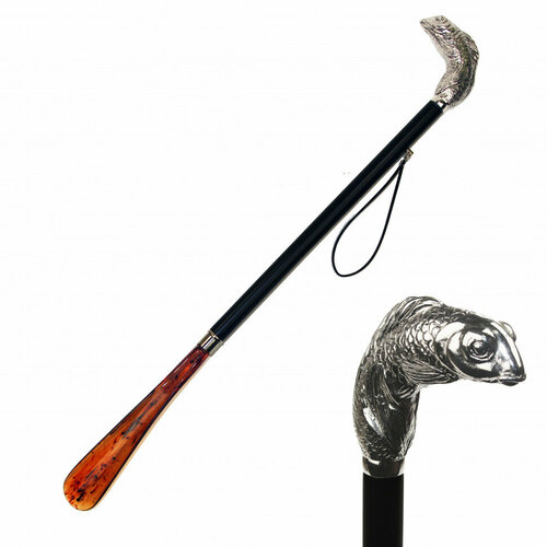 Дизайнерский рожок для обуви NICO пластик + хром, 66 - 70 см. японский карп