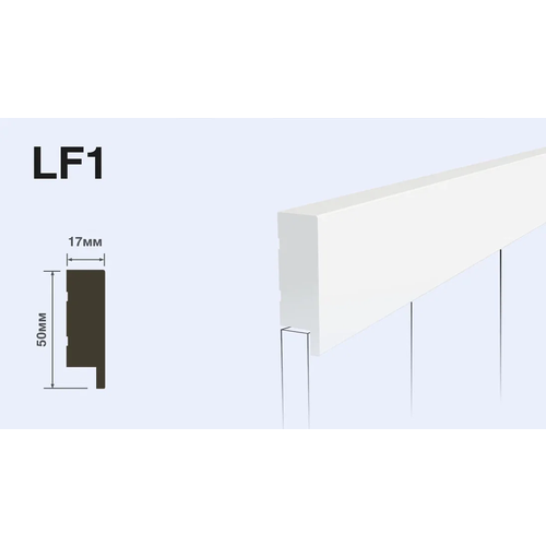 Финишный молдинг для панелей HIWOOD LF1 NP