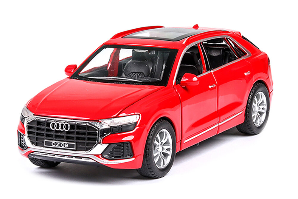 Audi Q8 2020 red