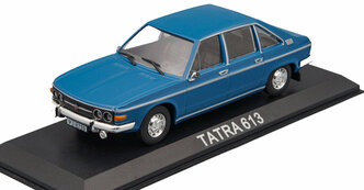 Tatra 613 1974-1996 blue / татра (журнал автолегенды СССР #160)