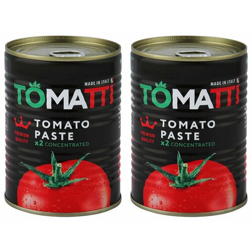 Tomatti Паста томатная 28-30%, 380 г, 2 шт