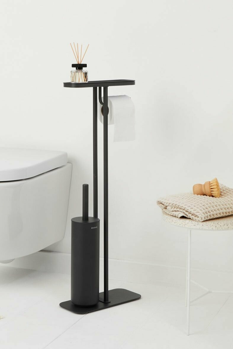 Набор для туалетной комнаты Brabantia MindSet графитовый - фото №4