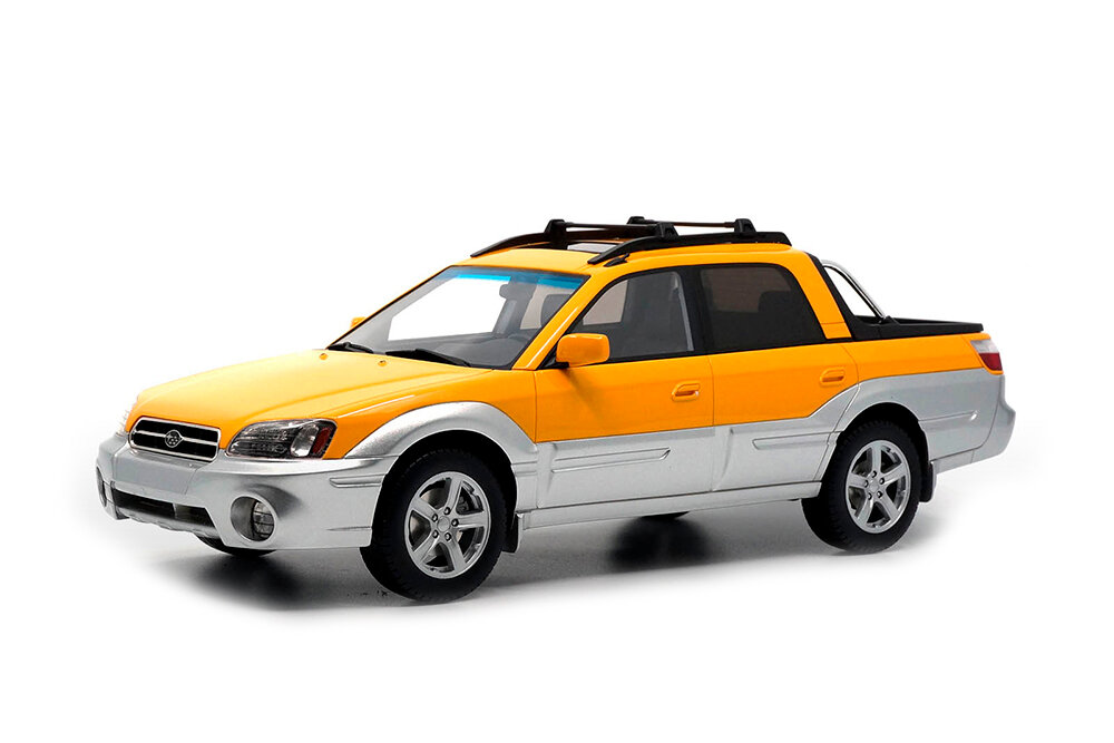 Subaru baja 2002 yellow