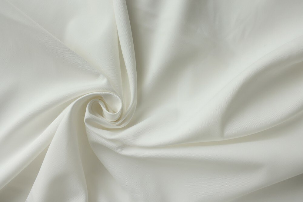 Ткань костюмный хлопок белый