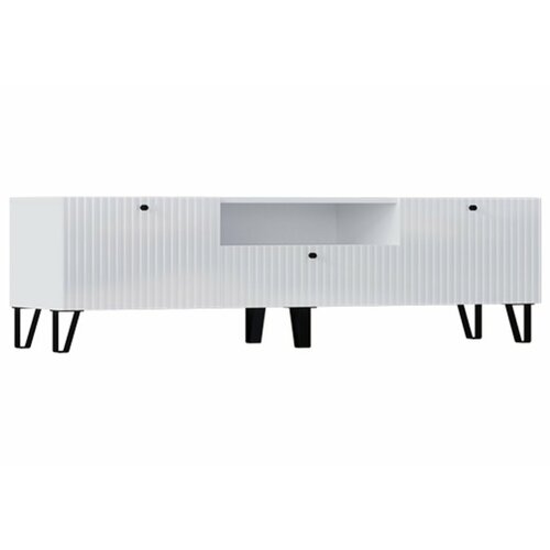 Оливия Тумба ТВ малая Белый Белый Глянец холодный 10546₽