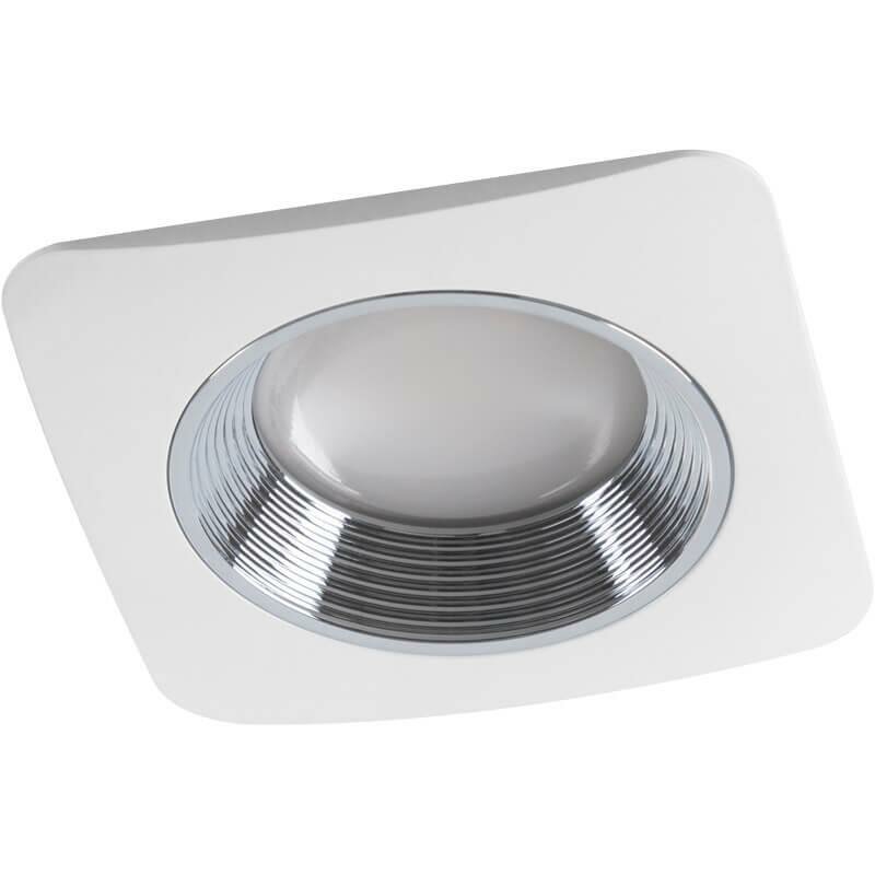 Светильник DLS-V102 GU5.3 WHITE+CHROME Vernissage Fametto