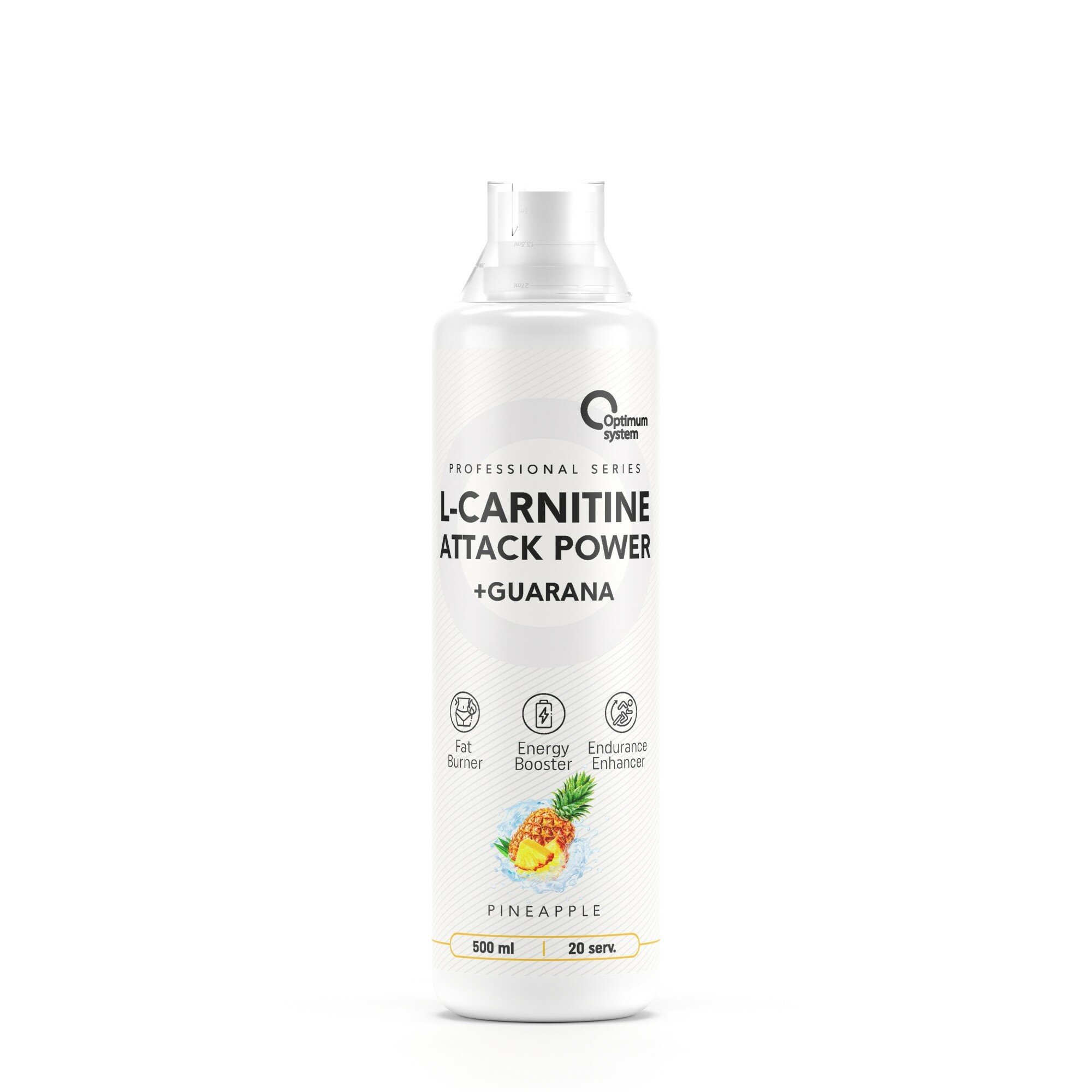 Optimum System L-carnitine Attack, 500 мл (Ананас)