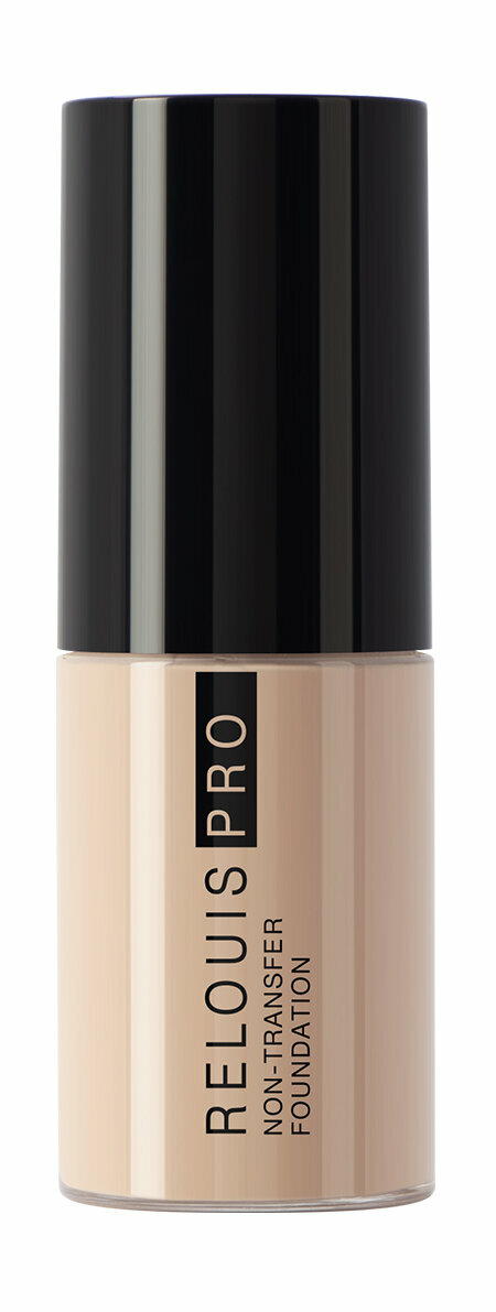 RELOUIS Тональный крем PRO Non-Transfer Foundation, 33 г, 30