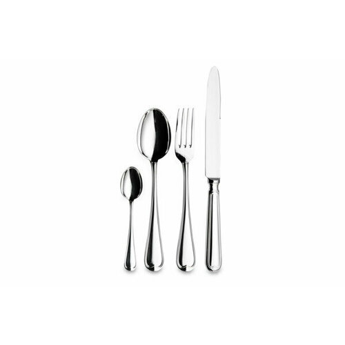 Набор столовых приборов Schiavon Моризиано на 6 персон 24 предмета, кофр, посеребрение