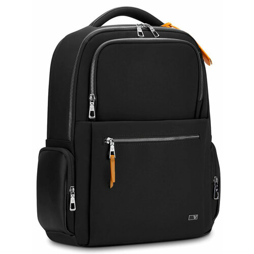 рюкзак 413885 biz 4 0 backpack 01 black Рюкзак Roncato 412320 Woman BIZ Laptop Backpack 15.6 *01 Black