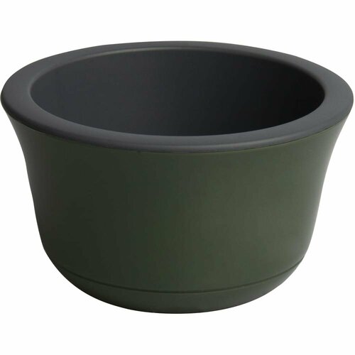 Liveingreen омега нефрит пластиковый горшок c прозрачной вкл d.20 h.12. 2,4л ОМ20-32