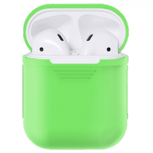 Силиконовый чехол ISA для Apple AirPods Зеленый