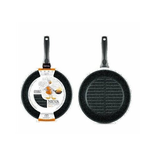 Сковорода-гриль алюминий литой А/П 260 NEVA GRANITE нева