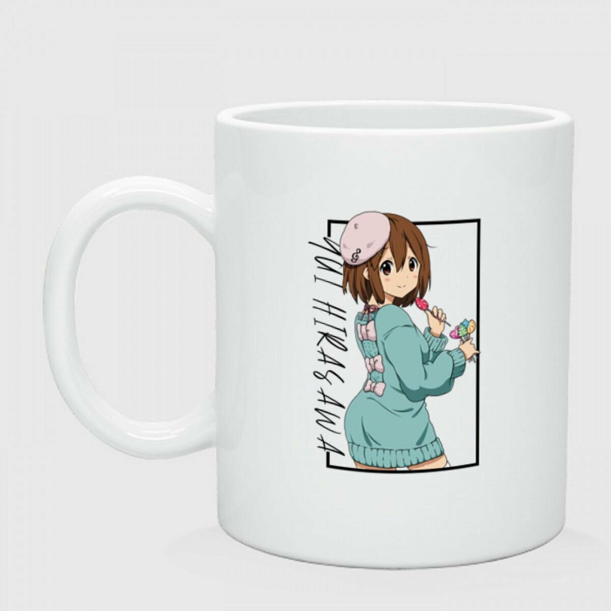 Кружка керамическая"Кэйон, Юи Хирасава"