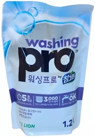 Средство для мытья посуды CJ Lion Washing Pro, 1.2 л - фото №13