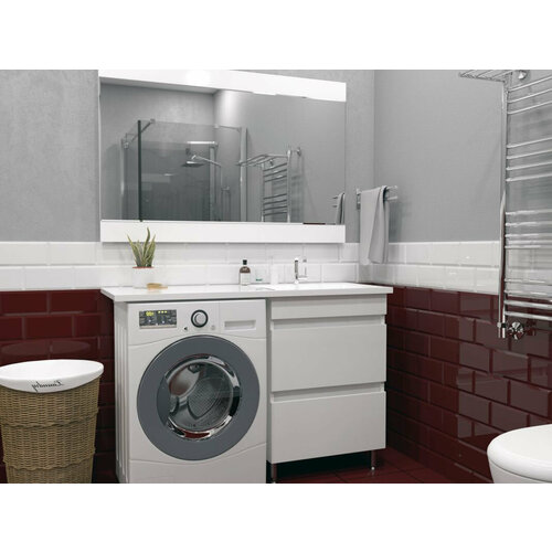 Мебель для ванной Stella Polar Мадлен 100 (тумба с раковиной + зеркало)